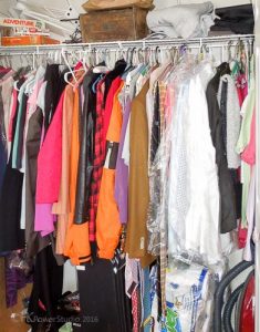closet mess