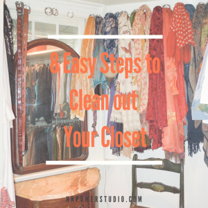 8 Steps to Closet Clean Out